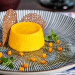 antipasto budino di zucca dello chef Bruno Barbieri