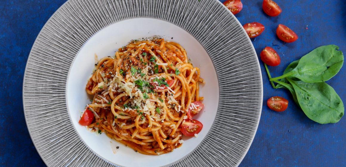 Spaghetti 'nduja, finocchi e olive