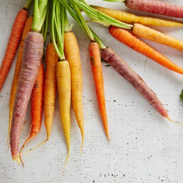 Patina bianca sulle carote