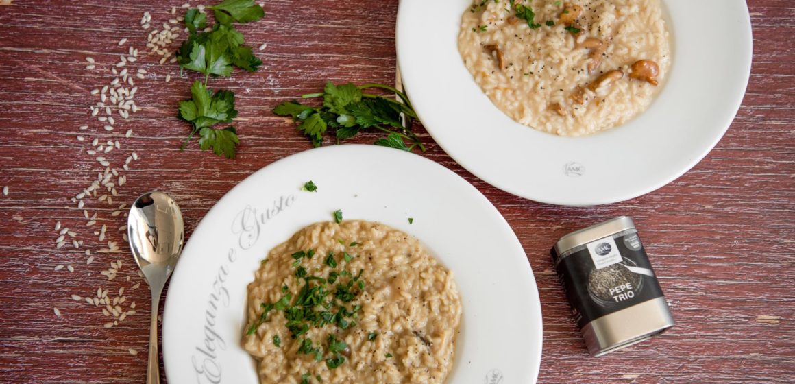 Risotto ai funghi in 1 minuto