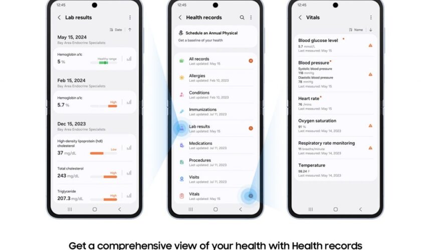 il nuovo aggiornamento di Samsung Health