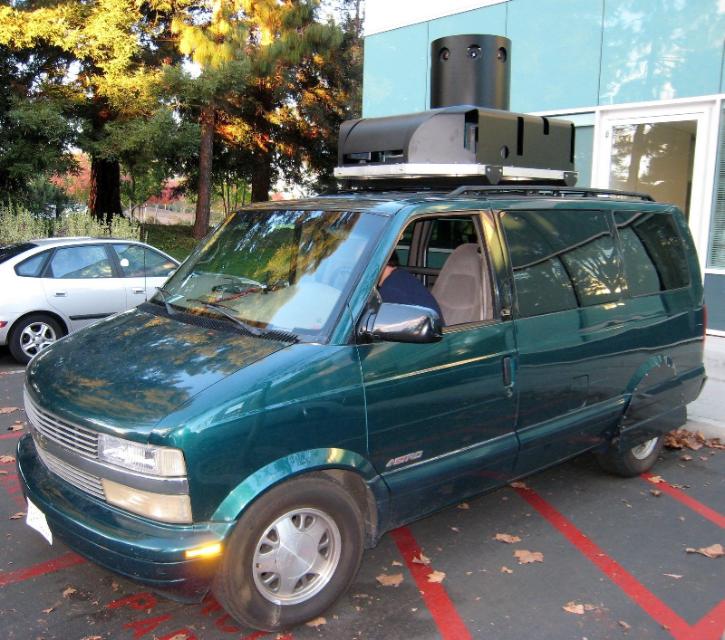 Happy Birthday Google Maps Street View van, 2007