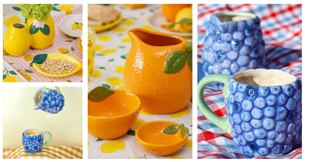 Frutta in tavola: come portare colore e allegria con le ceramiche di Flying Tiger