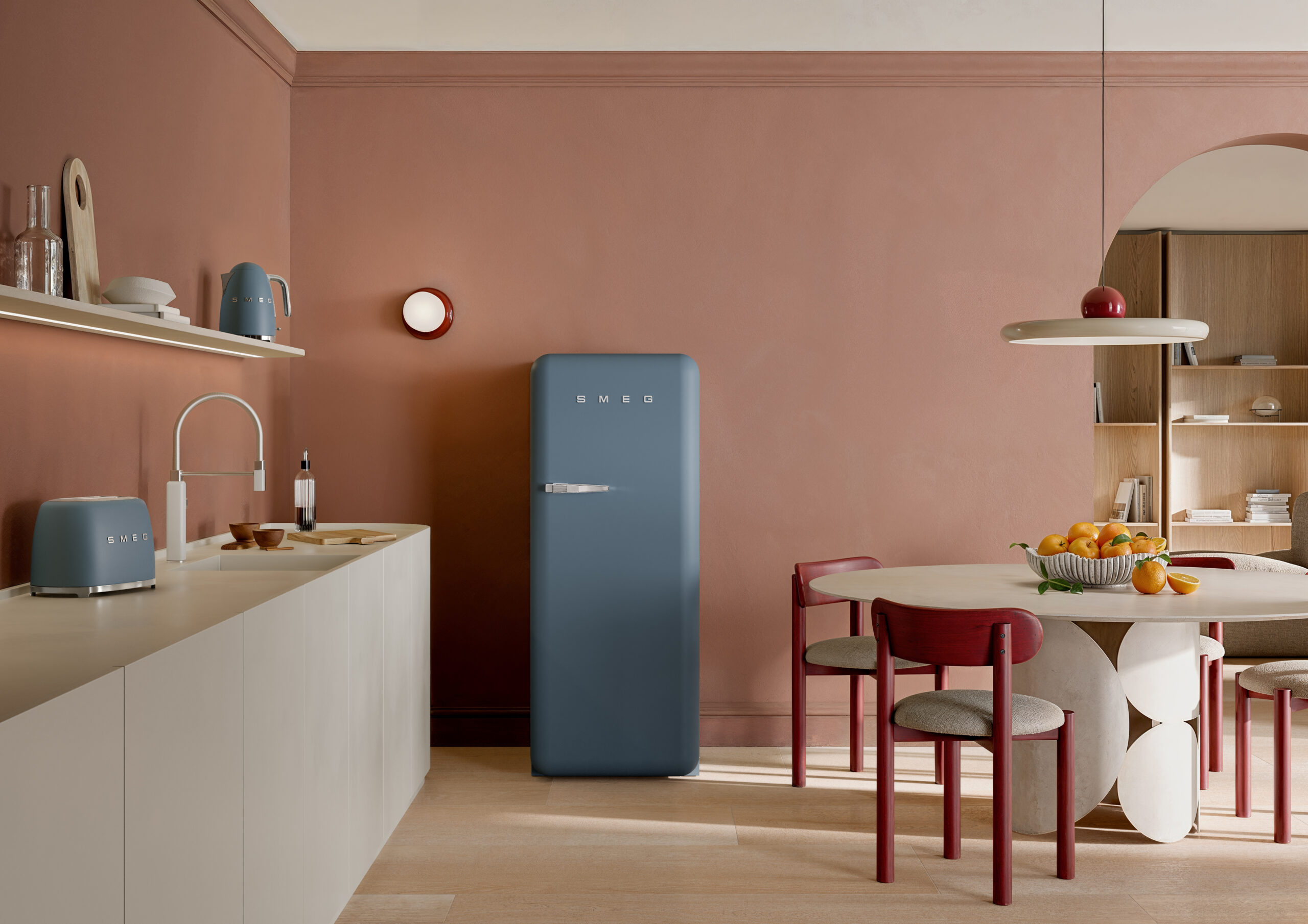 Storm Blue frigorifero Smeg