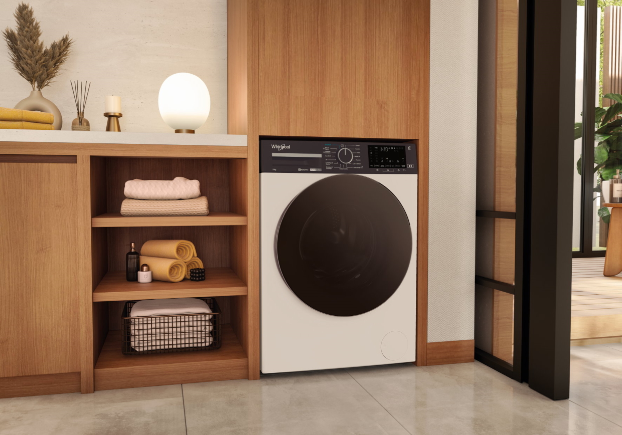 Whirlpool presenta la nuova gamma di lavatrici 2025