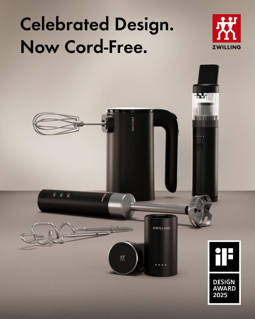 ZWILLING XTEND Cordless System, per una cucina senza limiti