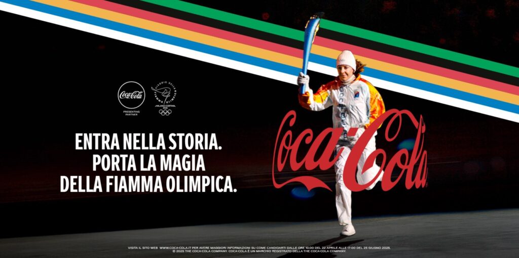 Porta la Fiamma Olimpica con Coca-Cola! Ecco come candidarti