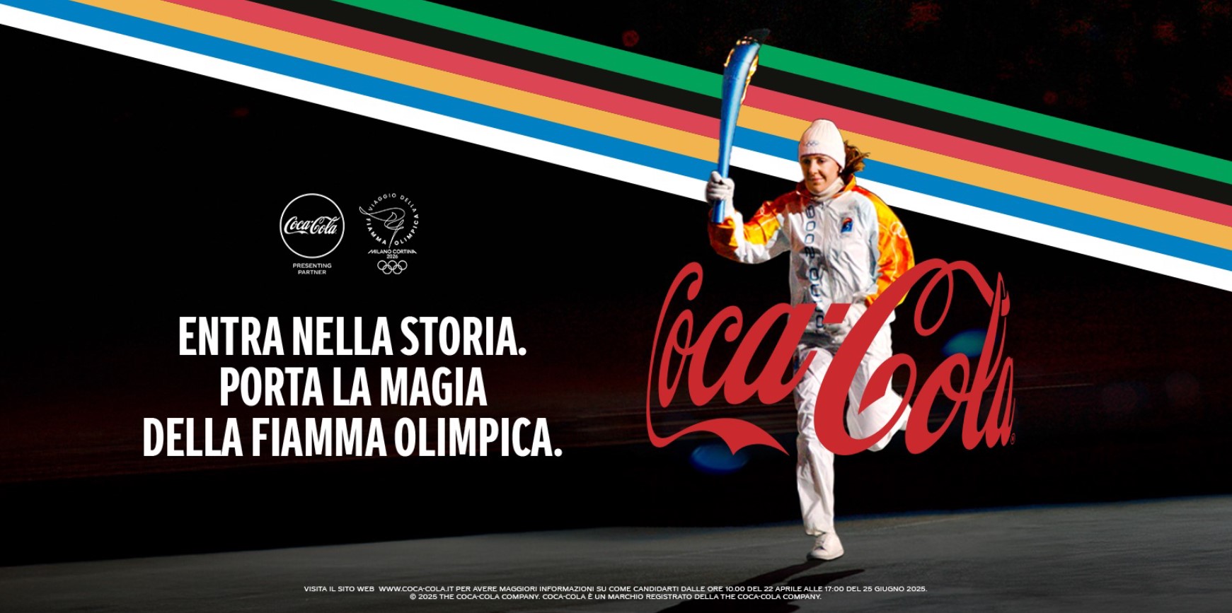 Porta la Fiamma Olimpica con Coca-Cola! Ecco come candidarti