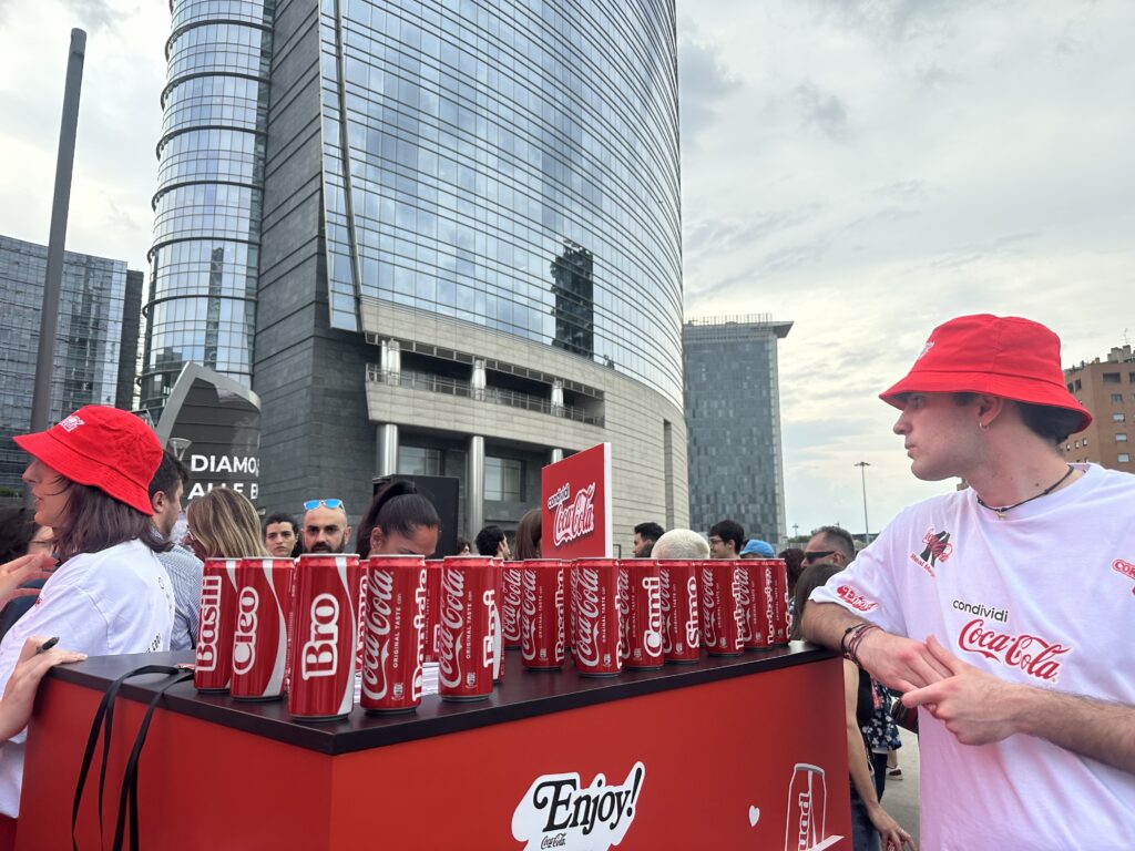 "Condividi Coca-Cola"