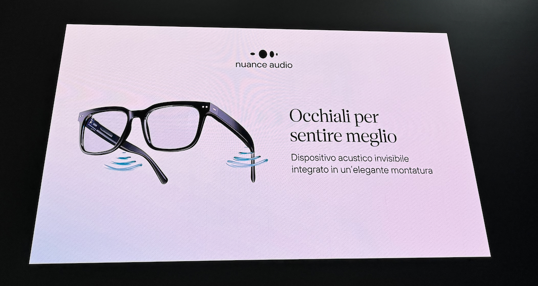 non ci senti bene? Nuance Audio Glasses