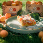 Torta di mandorle con albicocche della Val Venosta