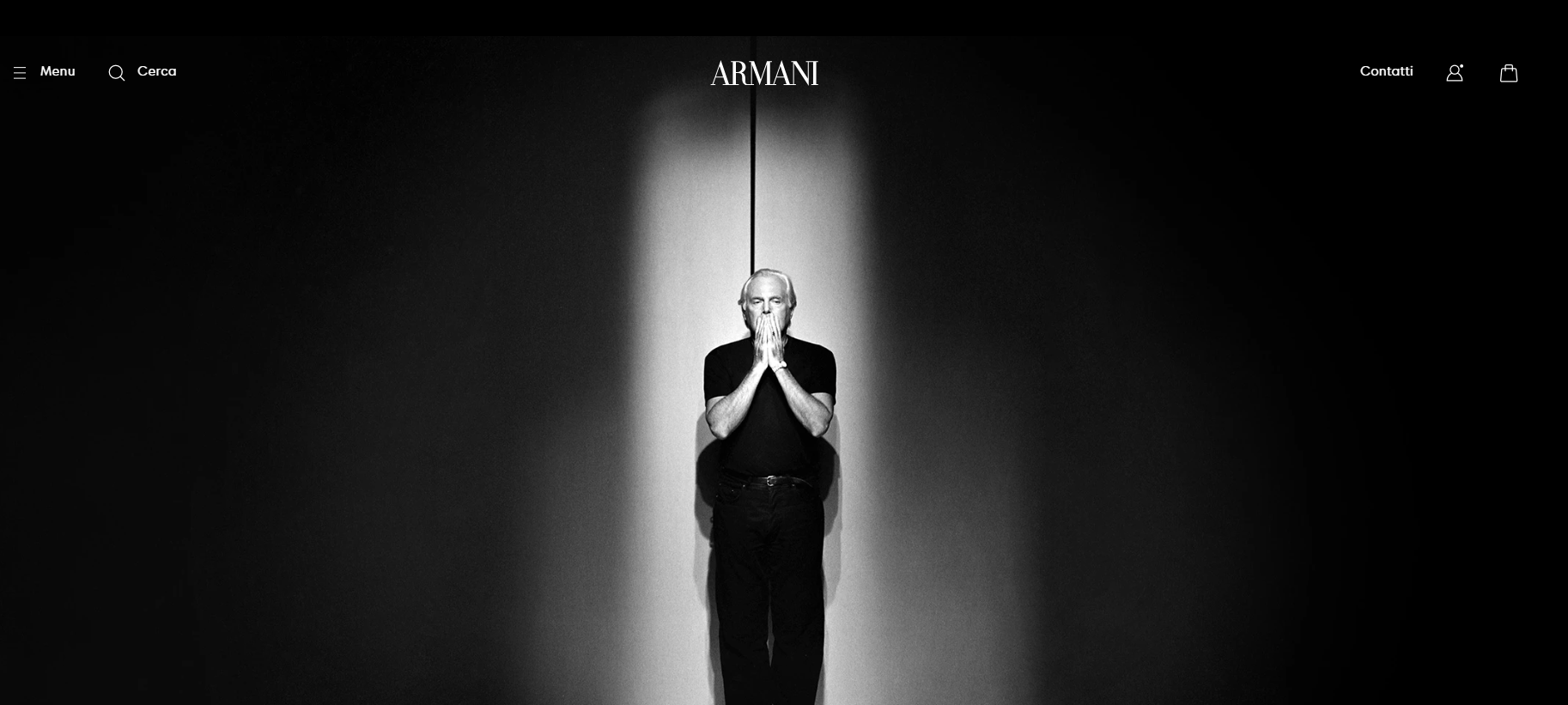 Addio a Giorgio Armani