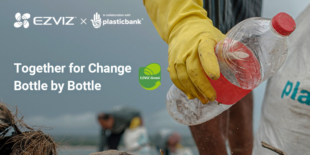Insieme per il cambiamento: EZVIZ e Plastic Bank contro la plastica negli oceani