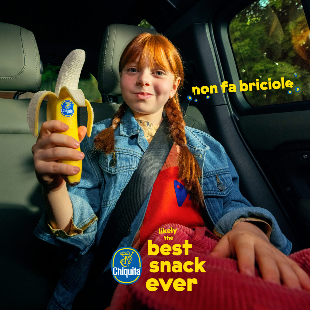 Una banana per ricominciare al top la scuola: Chiquita è sempre perfetta!