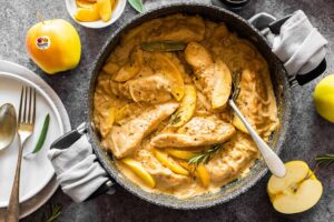 Pollo alle mele Golden Delicious Val Venosta