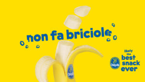 Una banana per ricominciare al top la scuola: Chiquita è sempre perfetta!