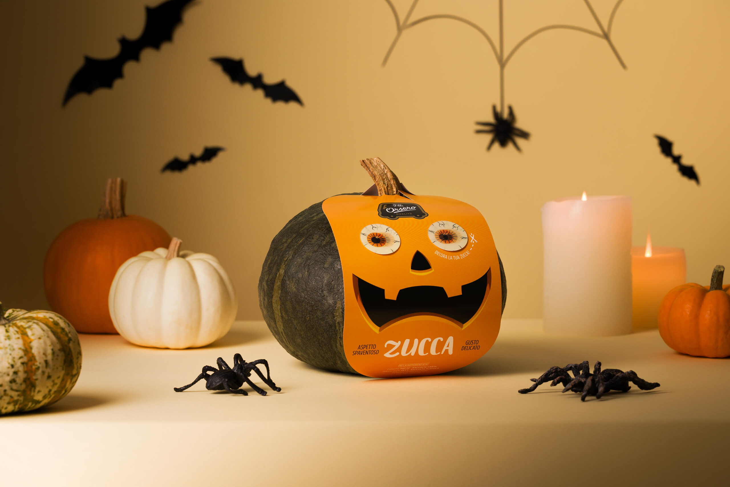 La zucca limited Edition per Halloween è di F.lli Orsero!