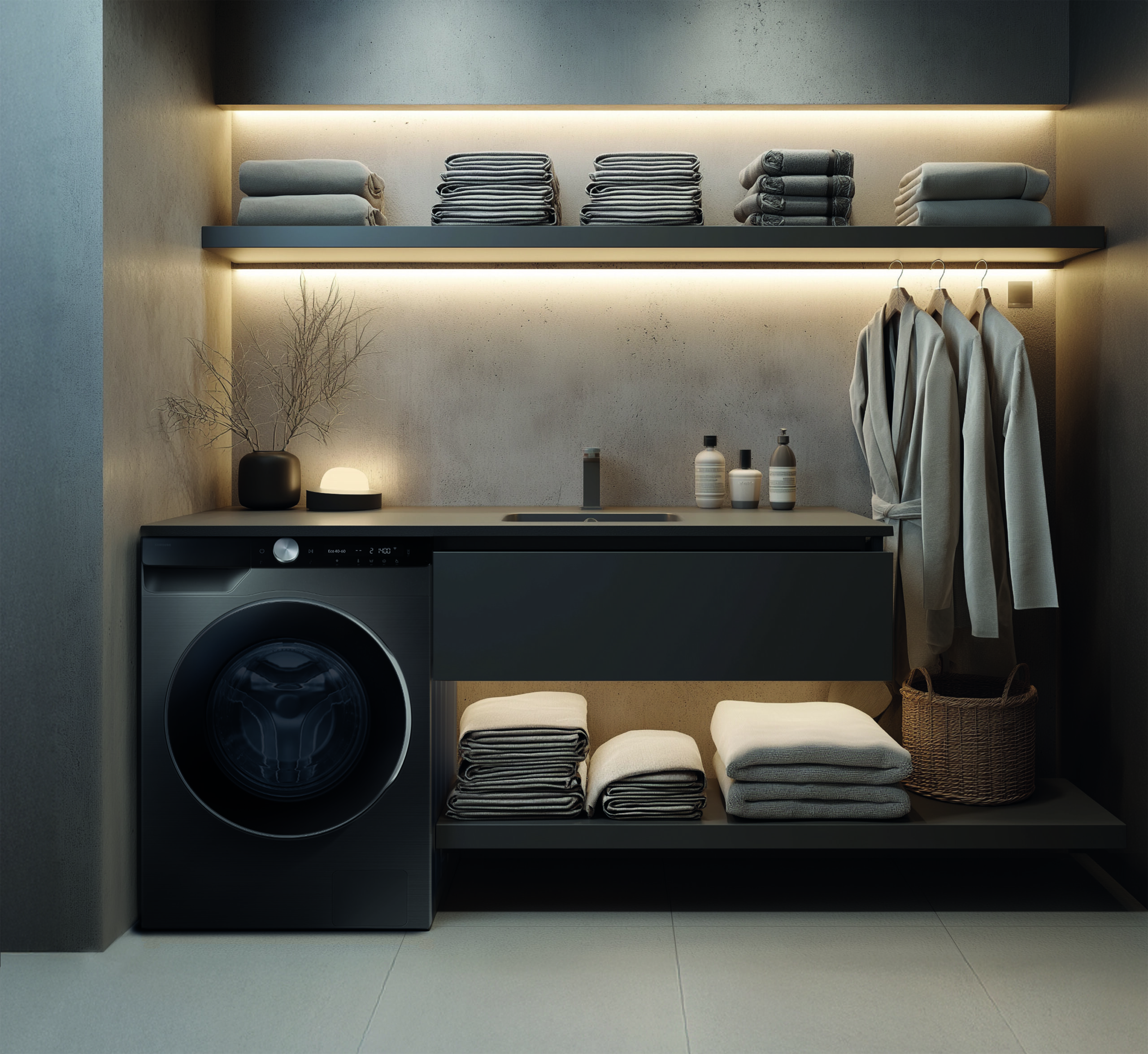 Samsung: arrivano le lavatrici 10 kg in classe A che riducono i consumi a 360°