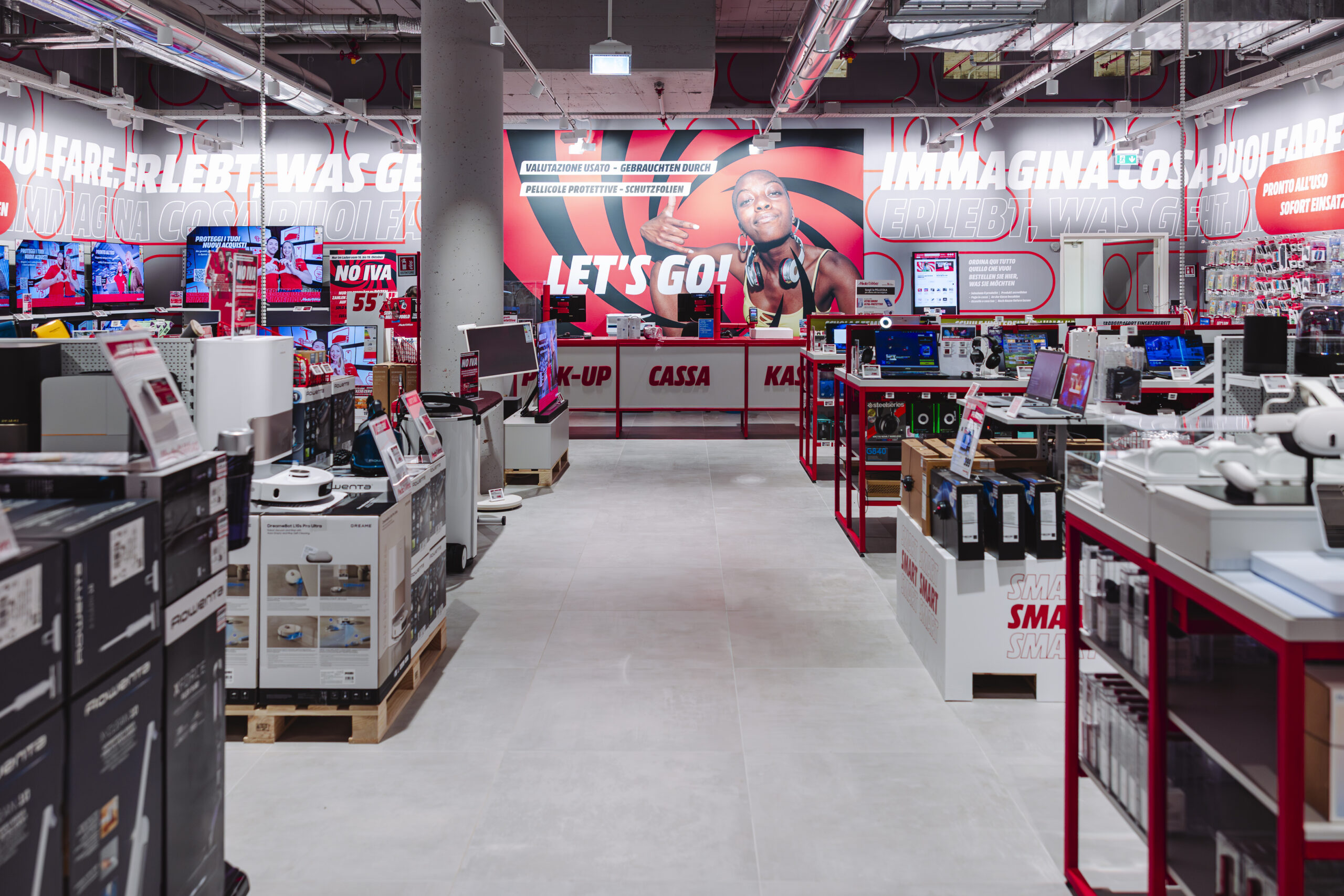 Bolzano: MediaWorld SMART inaugura all'interno di WaltherPark