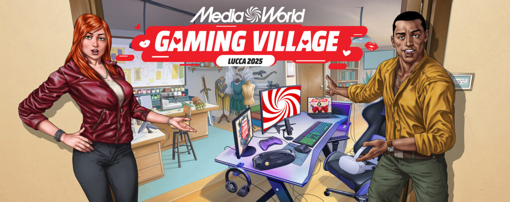 MediaWorld presenta il nuovo Gaming Village al Lucca Comics & Games 2025