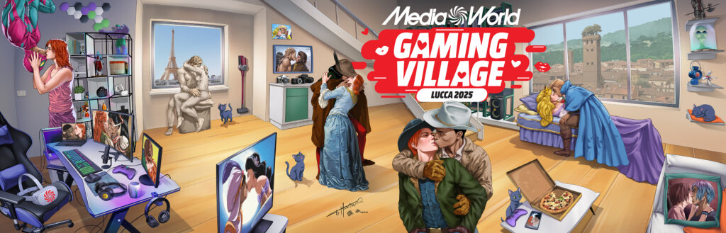 MediaWorld presenta il nuovo Gaming Village al Lucca Comics & Games 2025