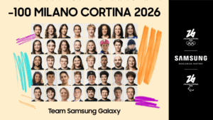 Samsung svela il proprio Team Samsung Galaxy per Milano Cortina 2026