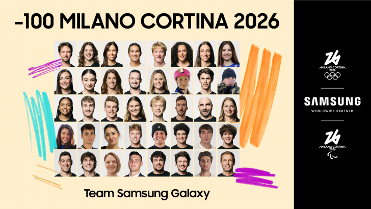 Samsung svela il proprio Team Samsung Galaxy per Milano Cortina 2026