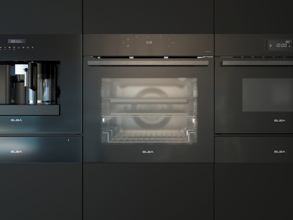 Elba presenta i nuovi forni Full Touch: interfaccia EvoCook e design Made in Italy