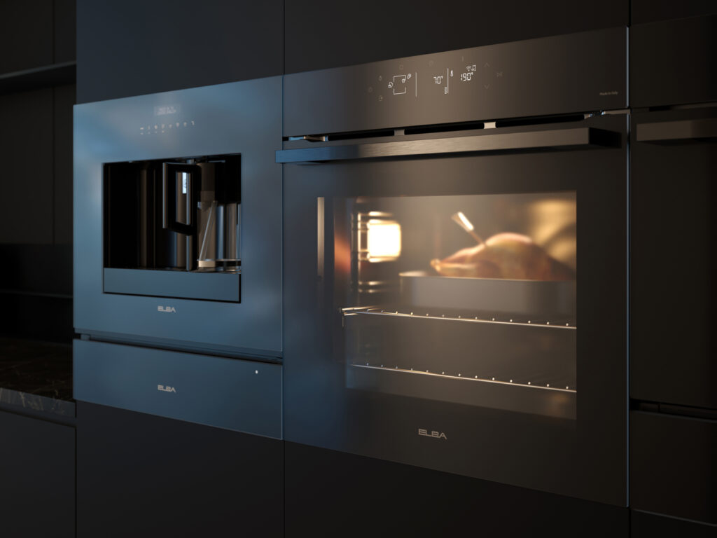Elba presenta i nuovi forni Full Touch: interfaccia EvoCook e design Made in Italy