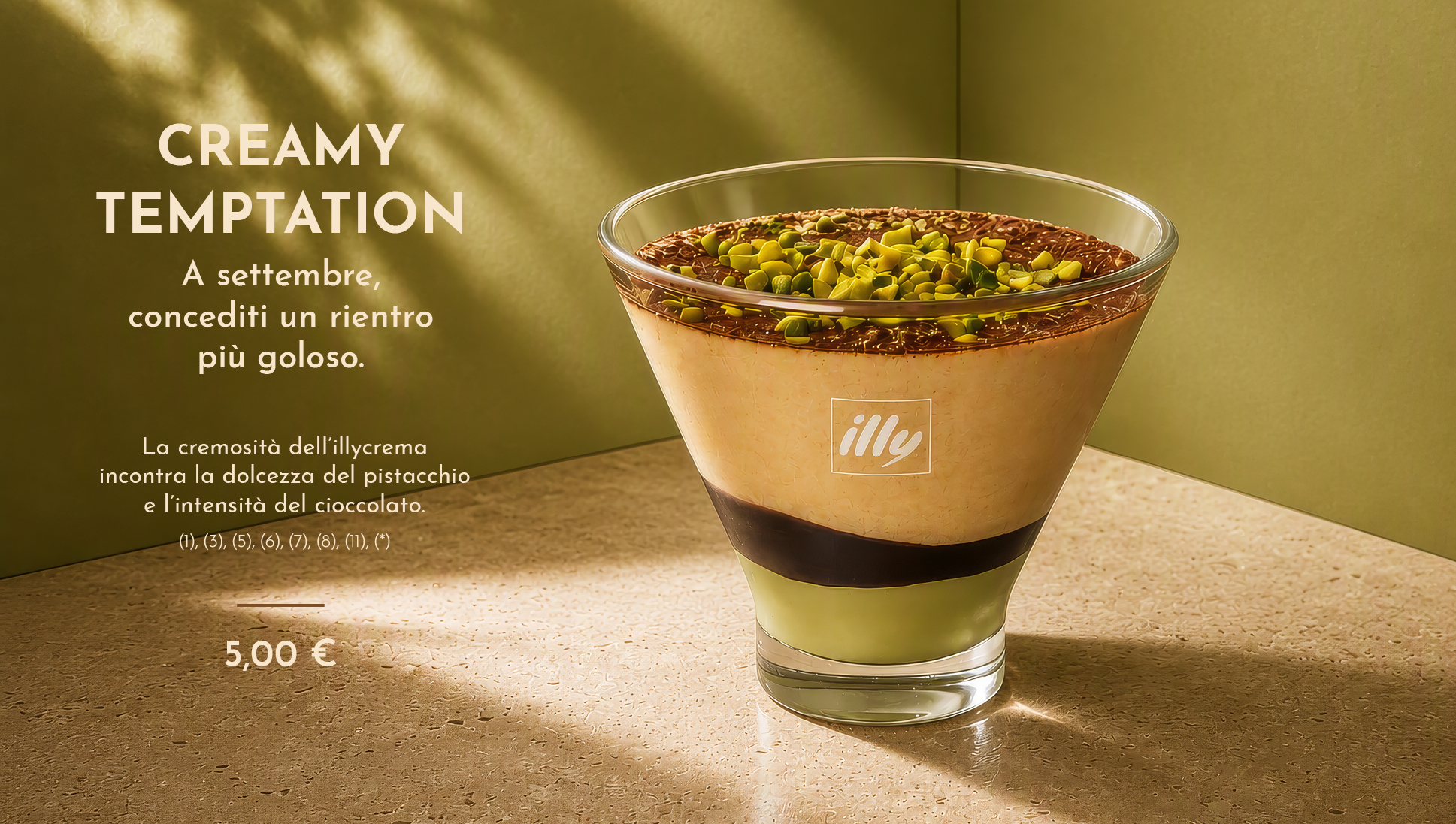 Creamy Temptation di illycaffè: la nuova pausa golosa al pistacchio e cioccolato